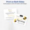 Avery Printable Postcards with Sure Feed Technology, 4" x 6", White, 100 Blank Postcards for Laser Printers (5389)